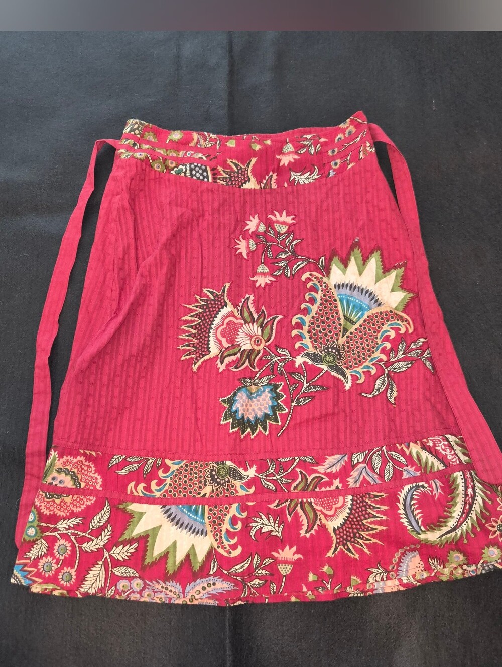 The Territory Ahead Floral Wrap Skirt – Women's Size 4 – 100% Cotton